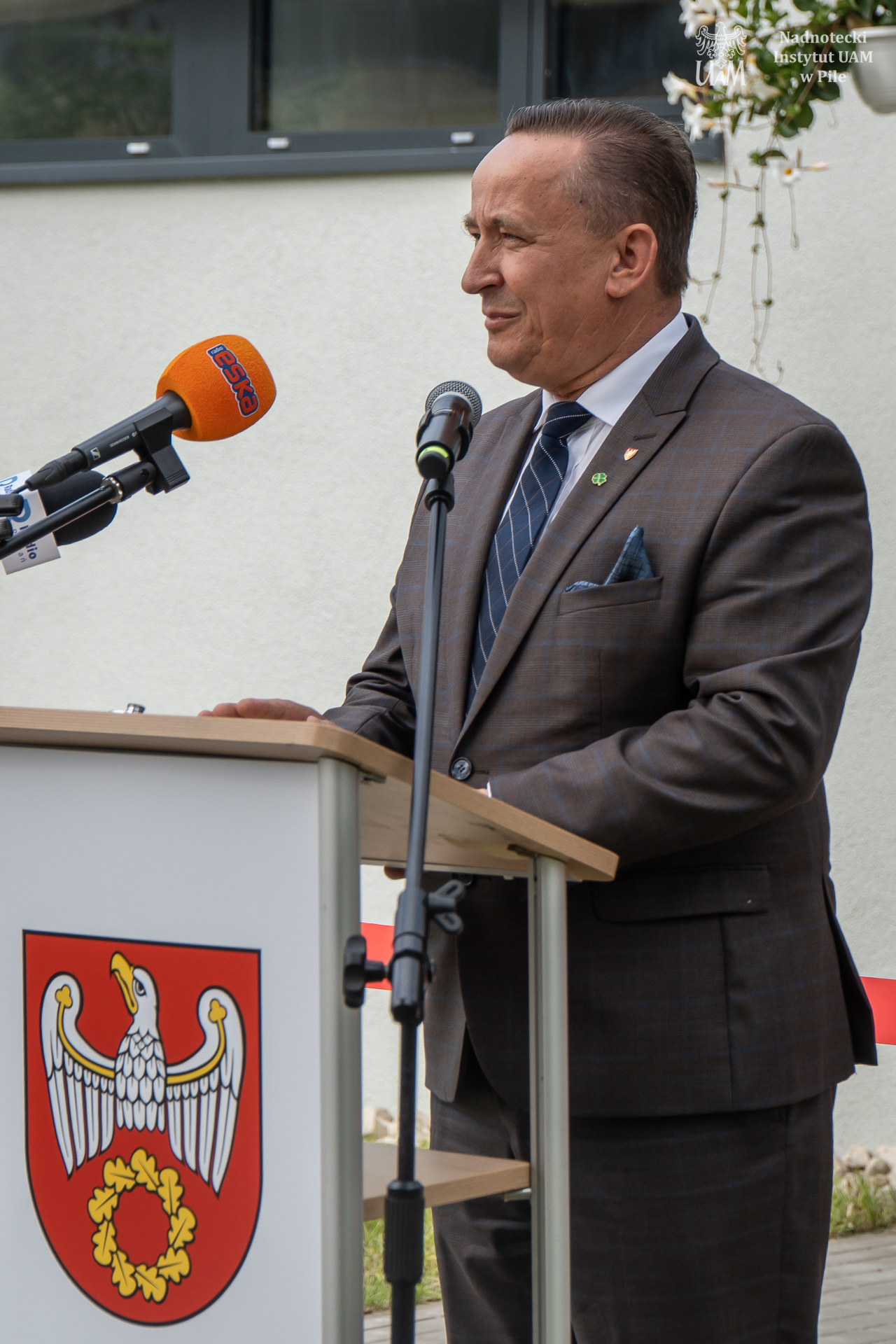 Przemówienie podczas uroczystości